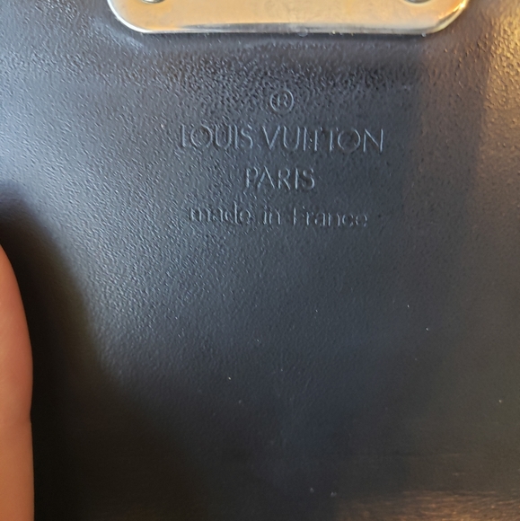 RARE Authentic Louis Vuitton Anouchka Monogram Textured Leather Wallet - Picture 7 of 13